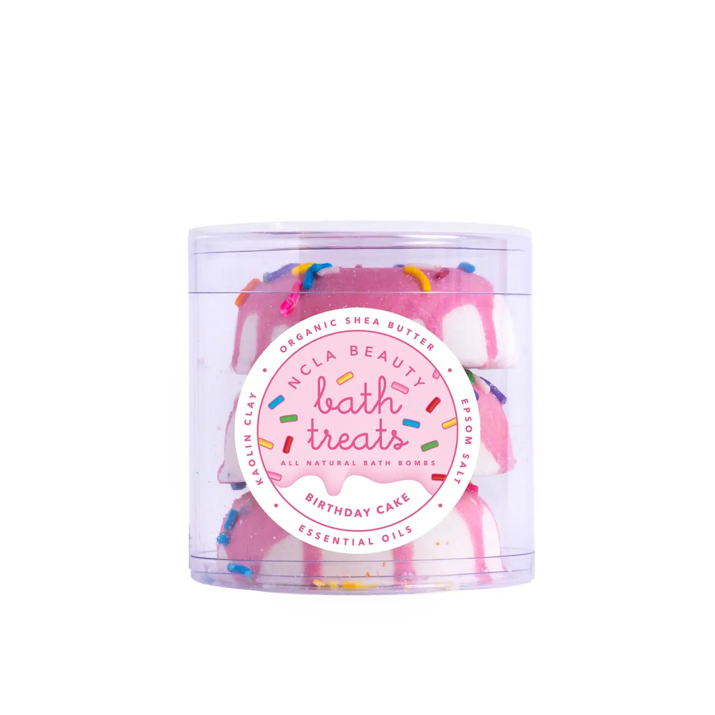 Birthday Cake Bath Treats - 3 pc bath bomb set