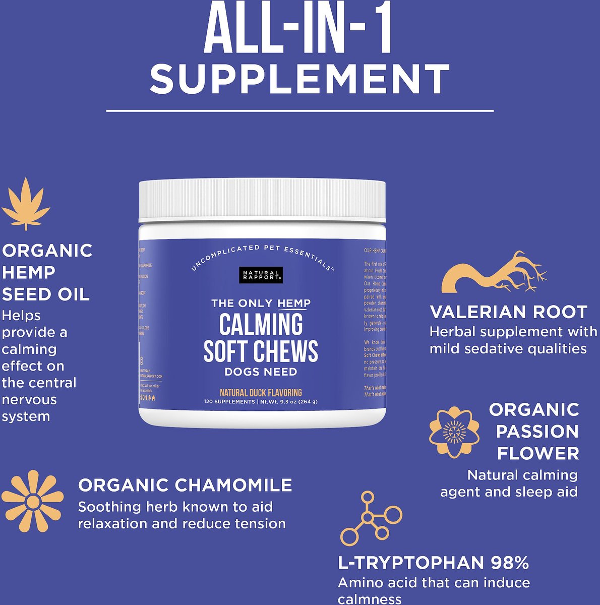 The Only Calming Soft Chews Dogs Need
