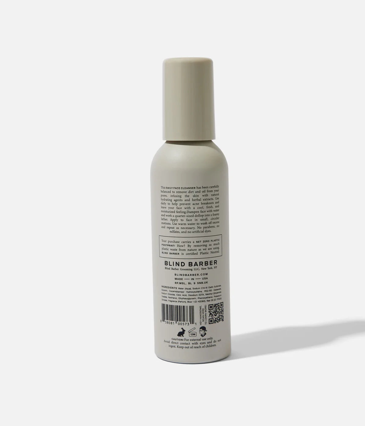 Watermint Gin Daily Face Cleanser