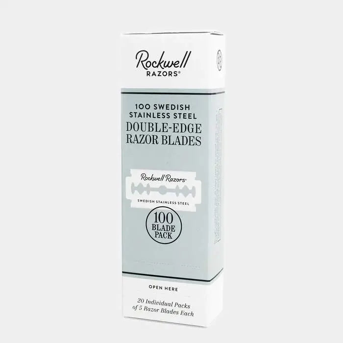 100 Razor Blade Pack for Safety Razor
