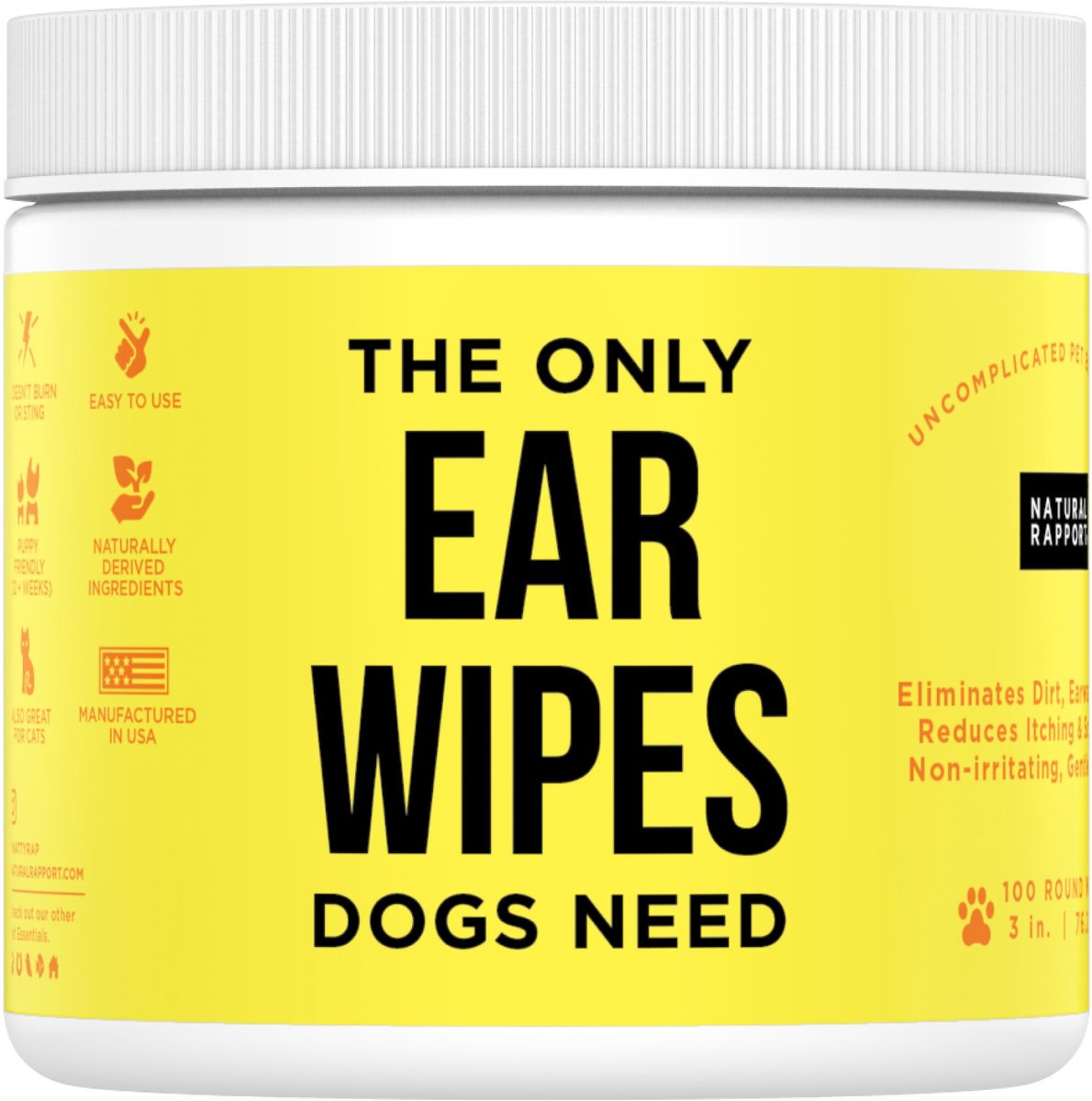 The Only Ear Wipes Dogs Need