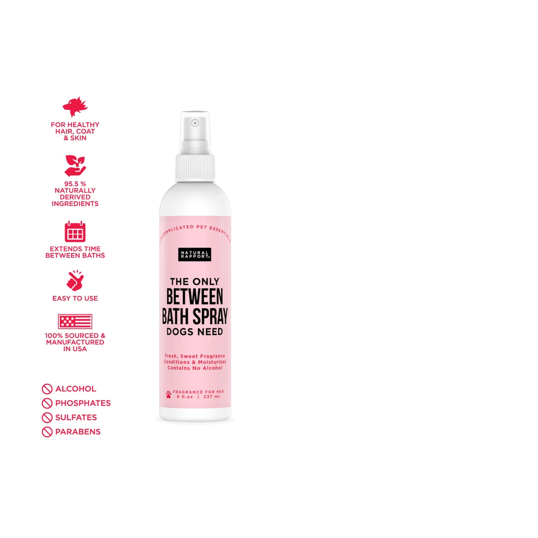 The Only Between Bath Spray Dogs Need