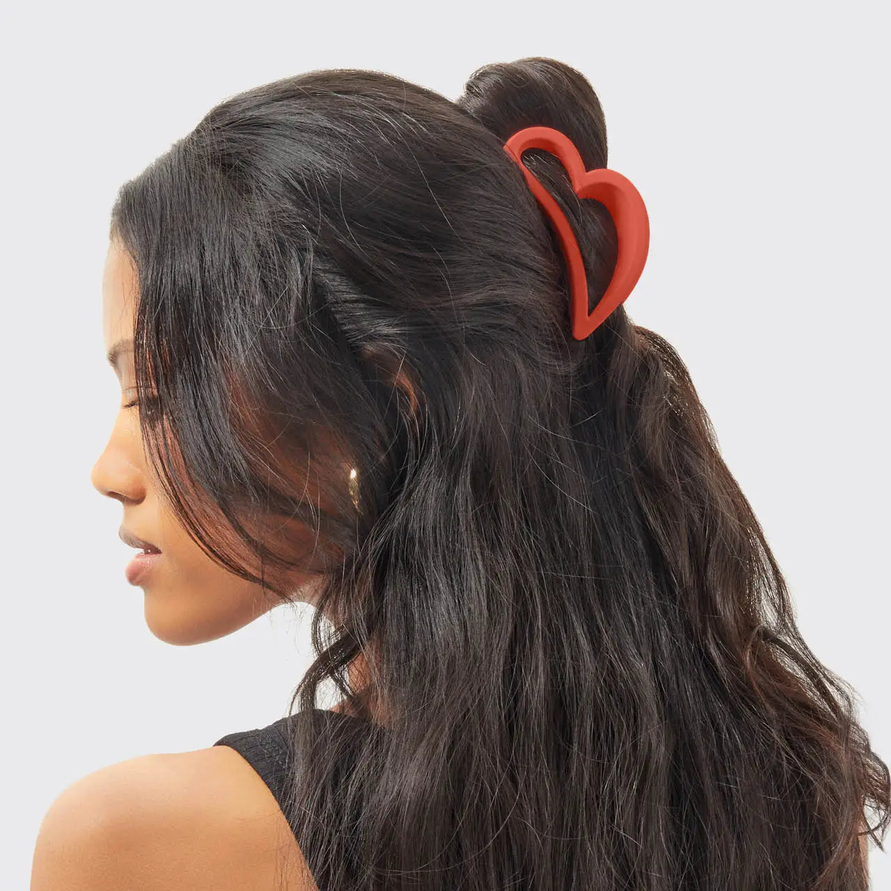 Recycled Plastic Oversized Claw Clips - Pink