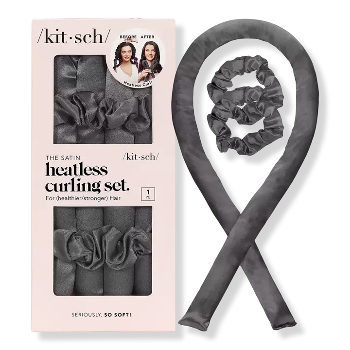 Satin Heatless Curling Set
