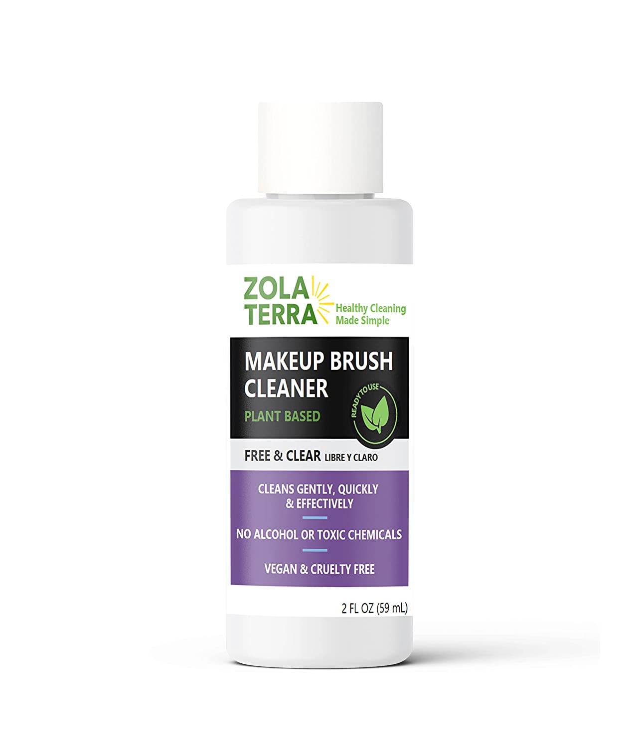 Plant Based Makeup Brush Cleaning Solution