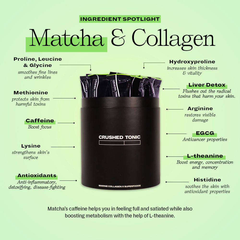 Matcha + Marine Collagen Crush