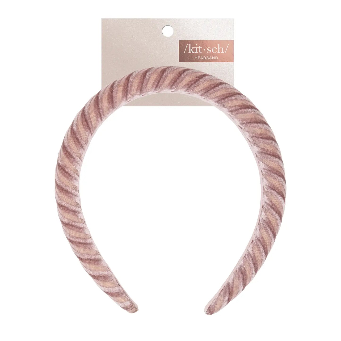Padded Velvet Strip Blush Headband