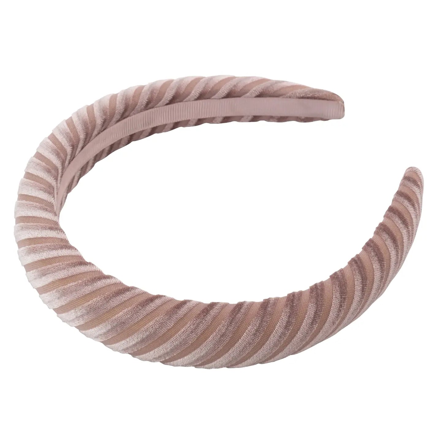 Padded Velvet Strip Blush Headband