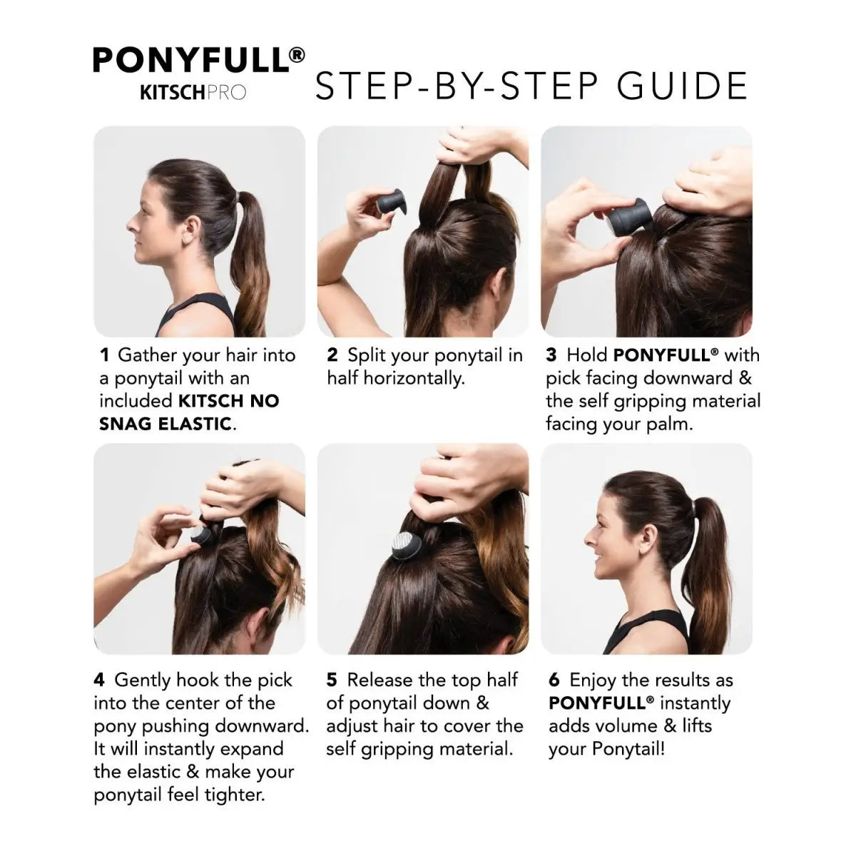 PonyFull to Lift & Volumize Ponytail
