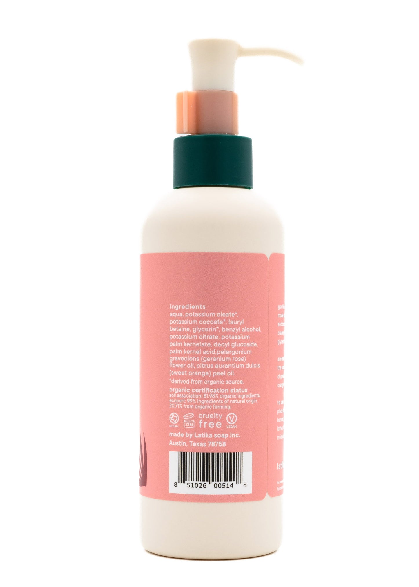 Geranium Rose Hand and Body Wash