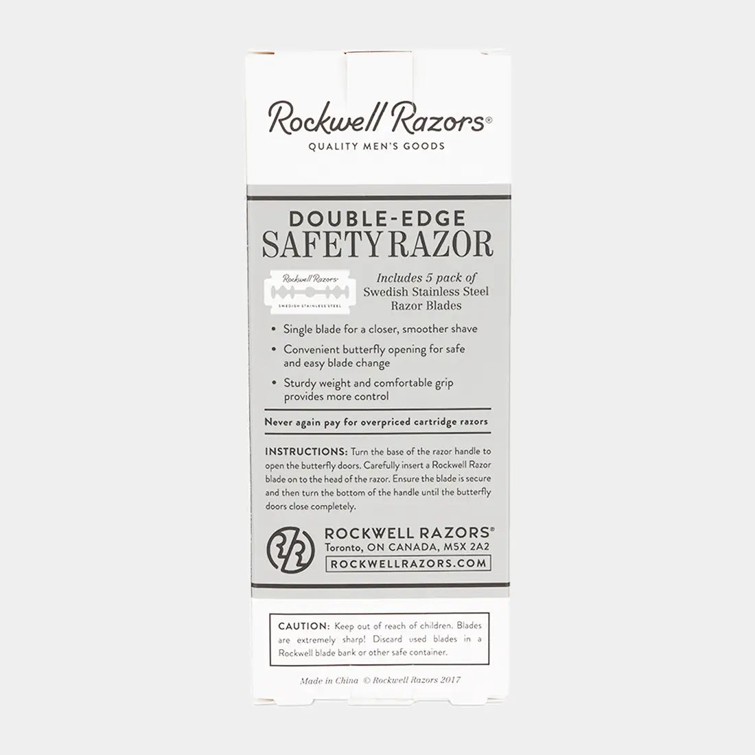 Double-Edge Safety Razor R1
