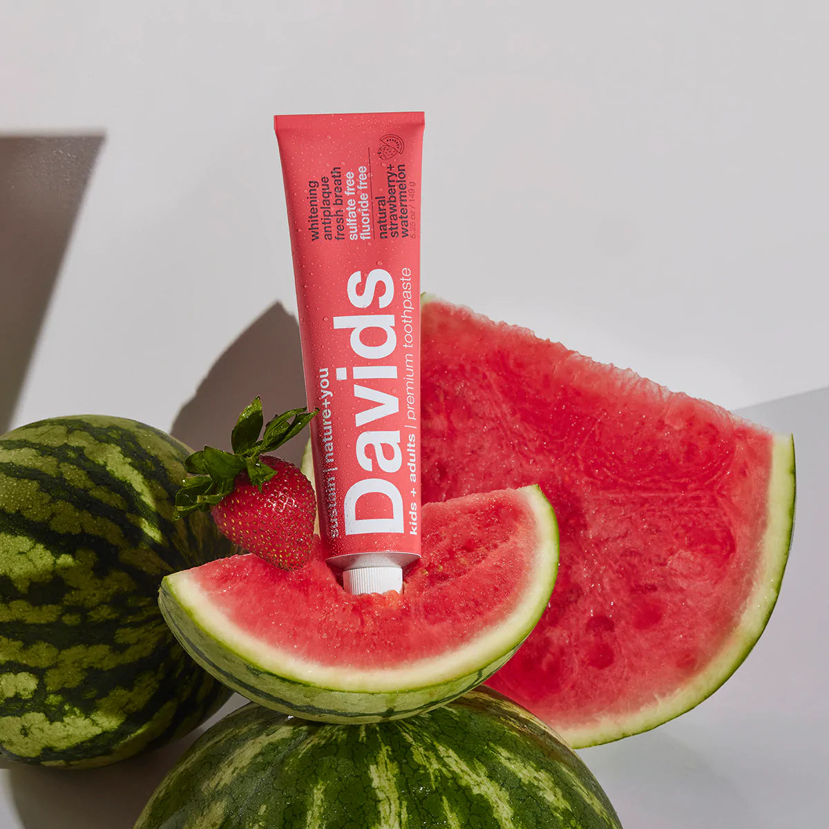 Strawberry Watermelon Premium Toothpaste for Kids + Adults