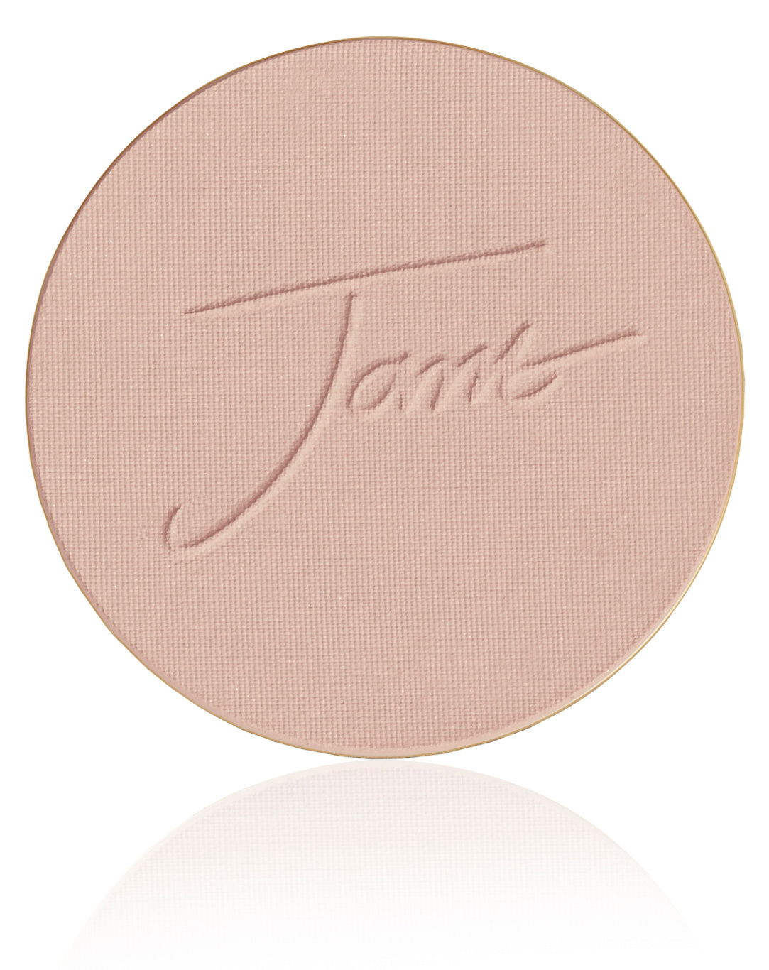 PurePressed® Base Mineral Foundation SPF 20/15 Refill in a round pan, embossed with Tarte, offering buildable coverage, SPF protection, and antioxidant benefits for natural, luminous skin.