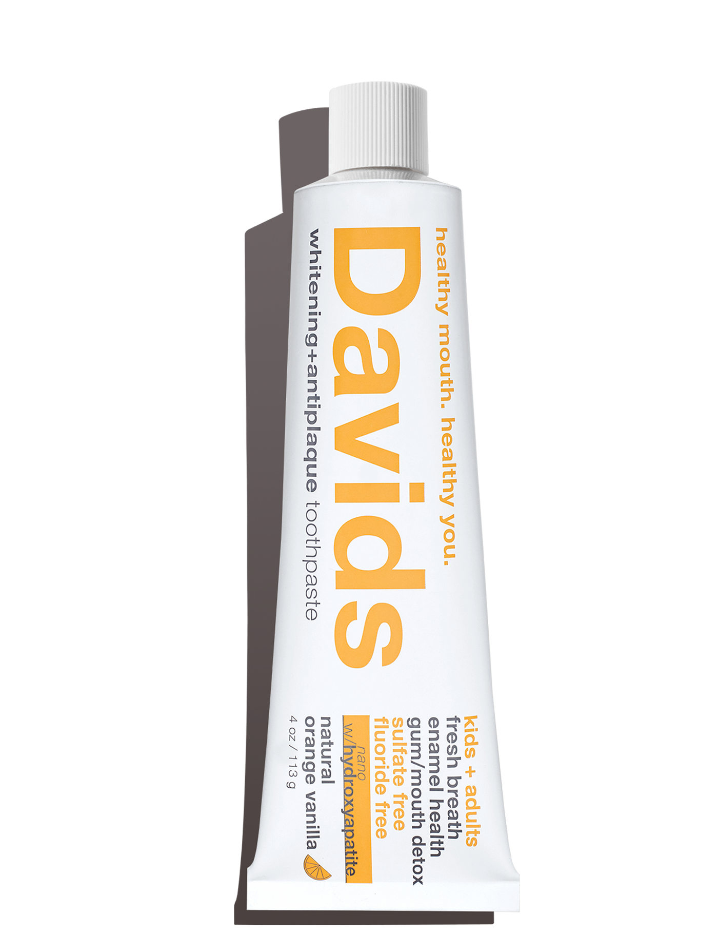 Kids + Adults Nano-Hydroxyapatite Toothpaste  -  Orange Vanilla