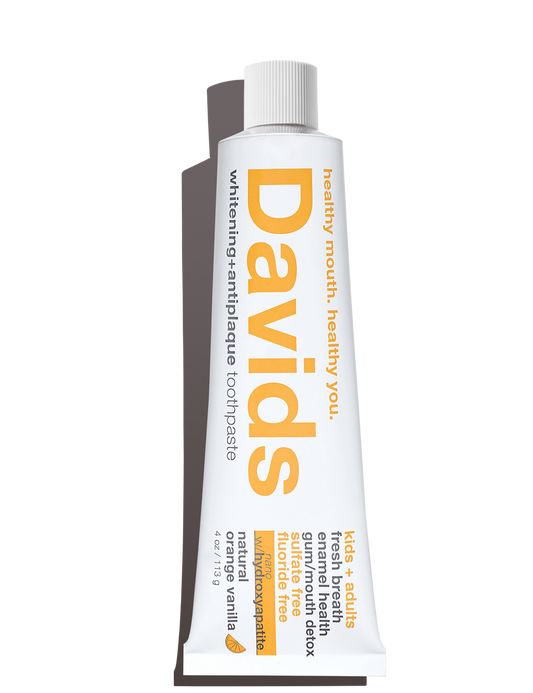 Kids + Adults Nano-Hydroxyapatite Toothpaste  -  Orange Vanilla