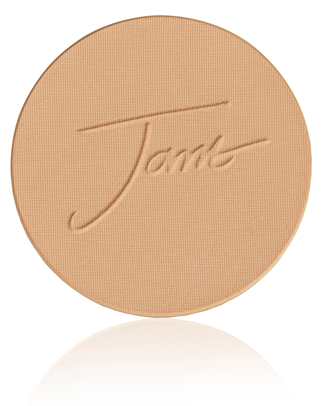 PurePressed® Base Mineral Foundation SPF 20/15 Refill, a beige pressed powder with Tarte embossed, offering foundation, concealer, and SPF benefits in one product.