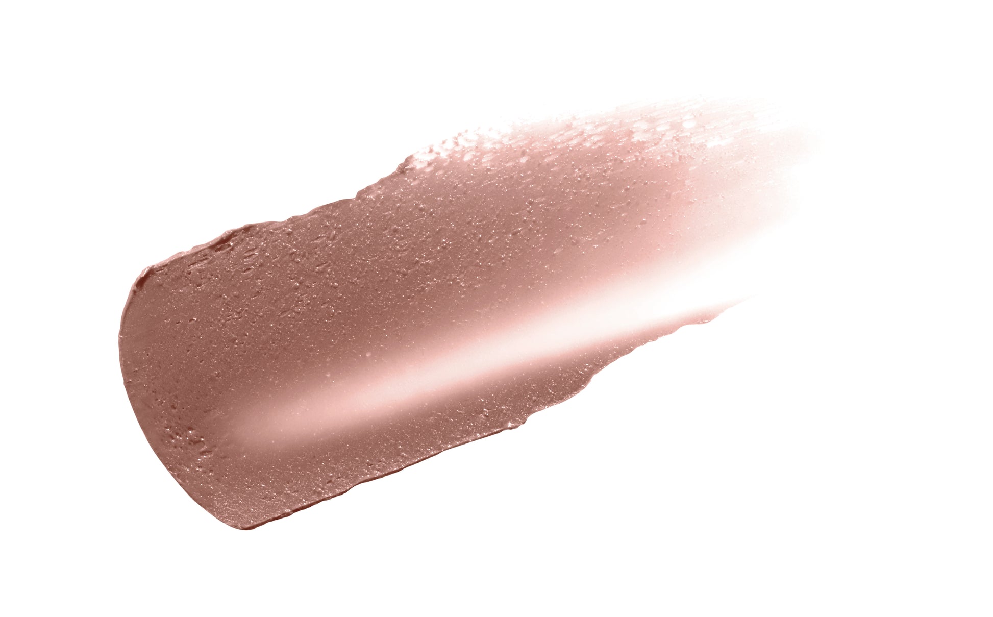LipDrink® Lip Balm swatch on white background, showcasing its smooth application and nourishing formula with Vitamin E and shea butter for daily lip hydration.