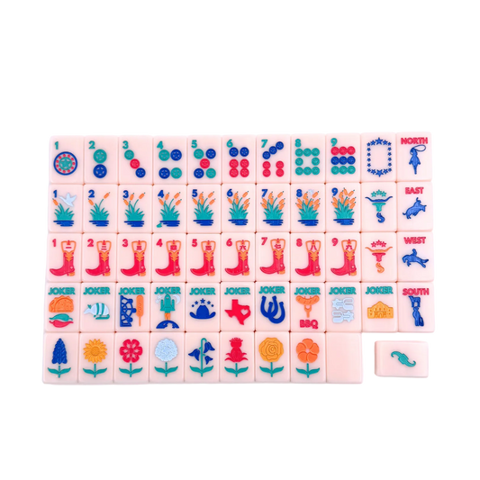 The Texas Mahjong Tiles