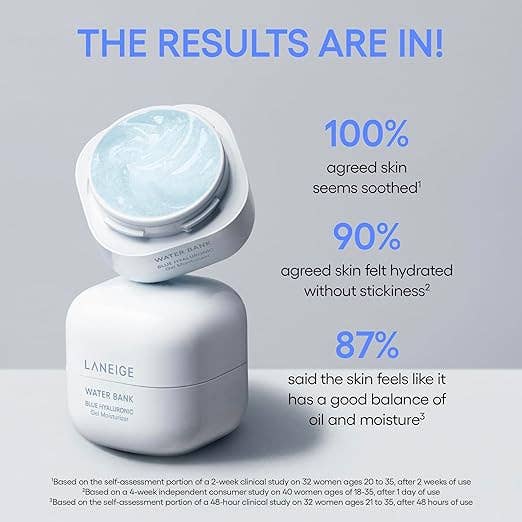LANEIGE Water Bank Blue Hyaluronic Gel Cream 50ml 1.6 fl. oz.