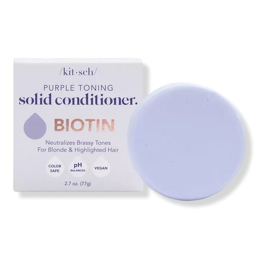 Purple Toning Solid Conditioner with Biotin