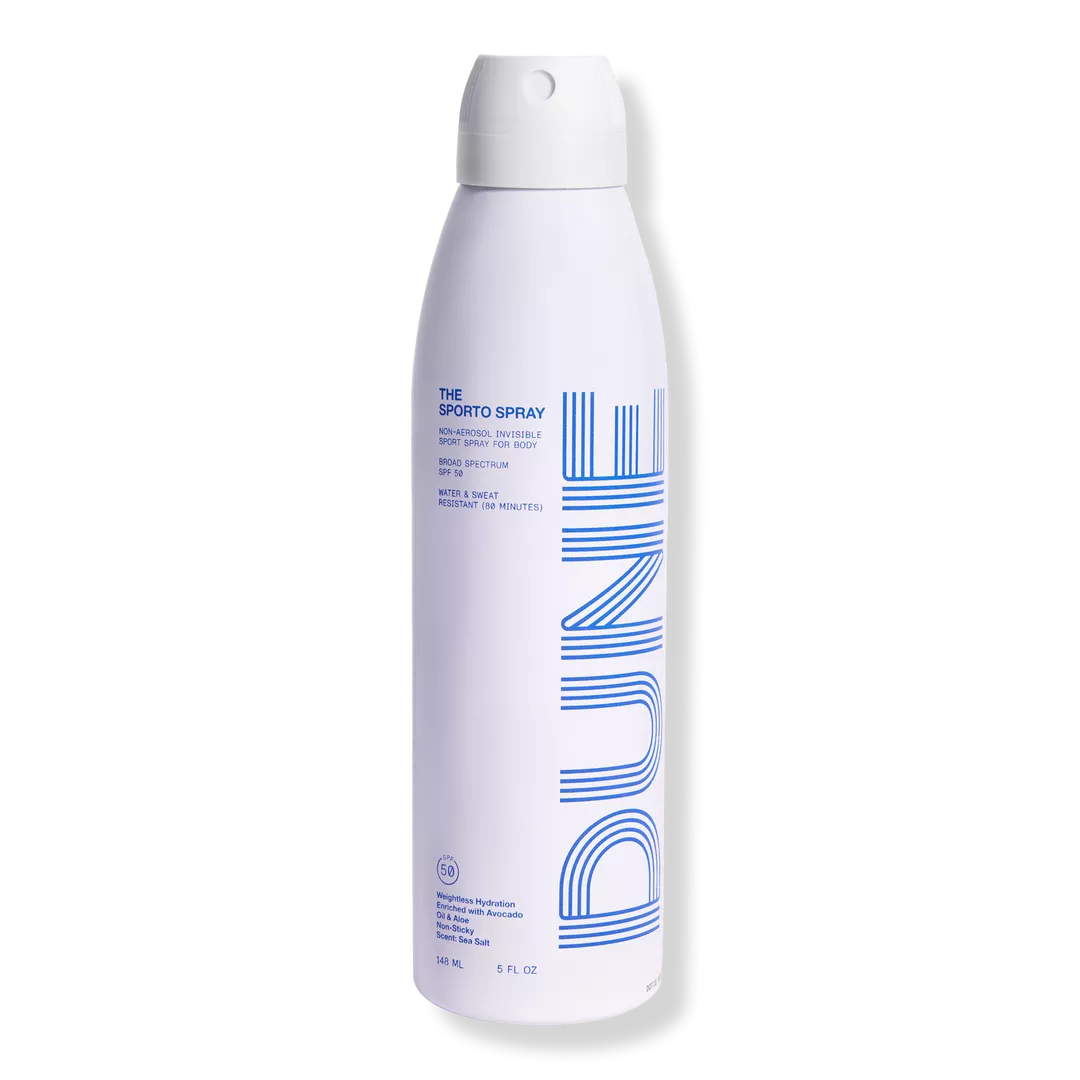 The Sporto Spray Broad Spectrum SPF 50