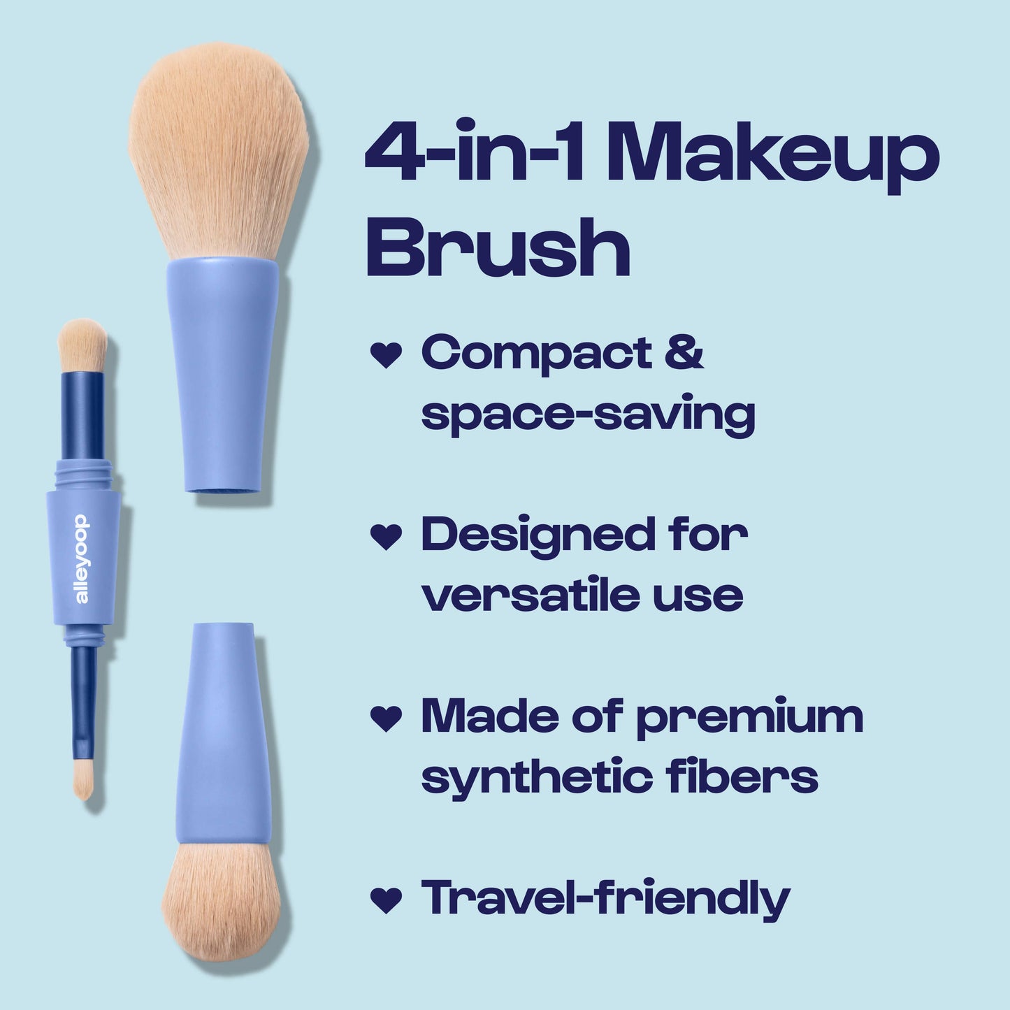 Overachiever - 4-in-1 Makeup Brushes