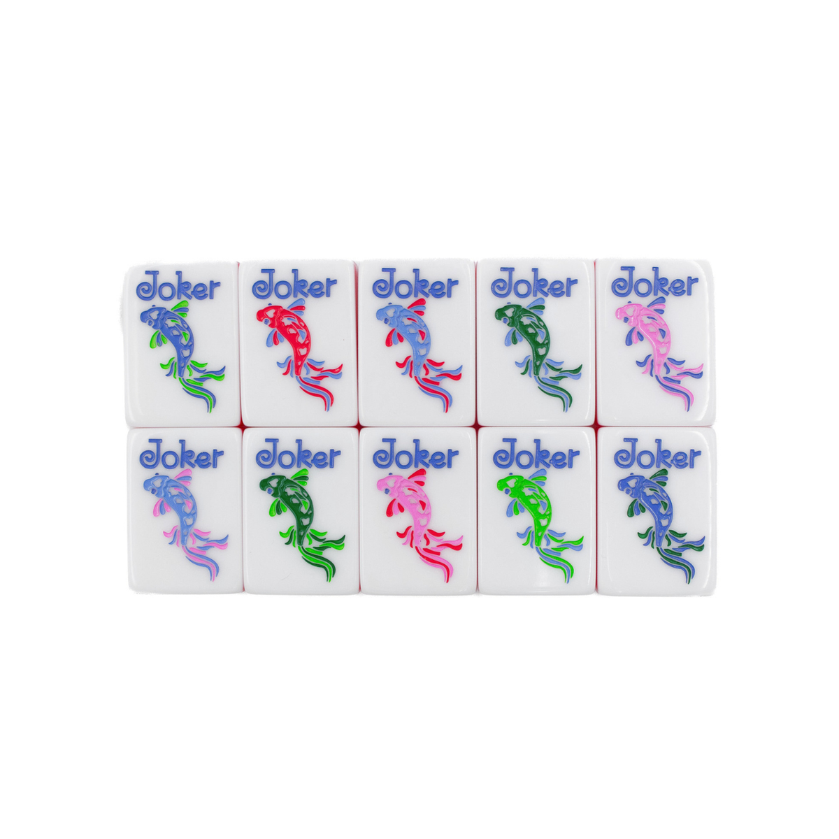 The Jubilee Mahjong Tiles: Midnight Blue