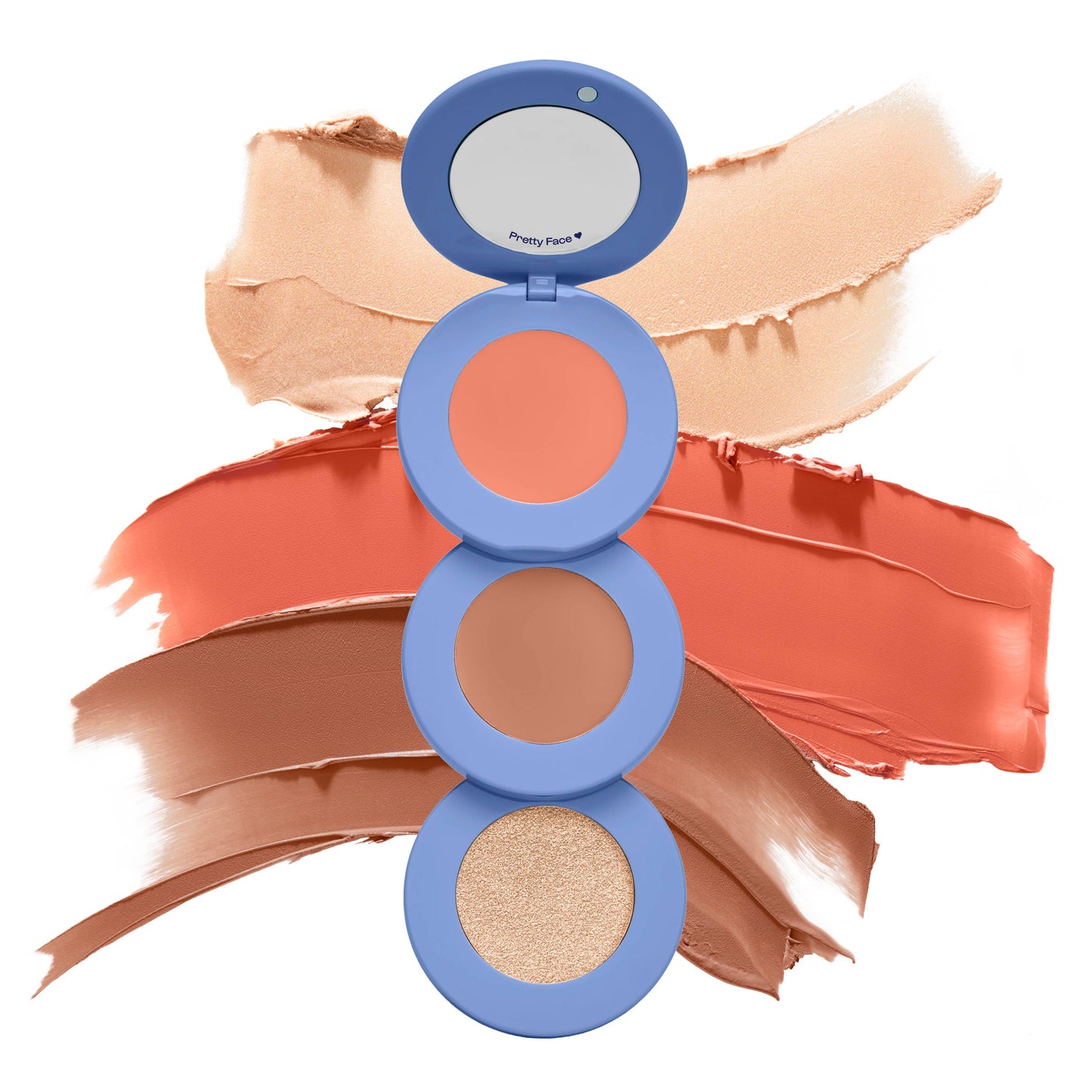 Stack the Odds Cream Blush, Bronzer and Highlighter Compact