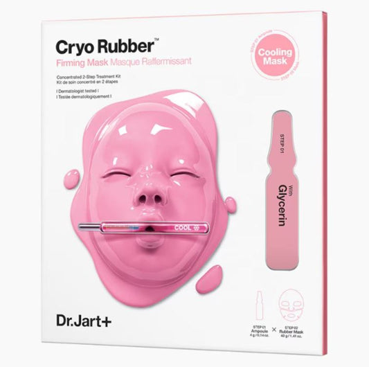 Cryo Rubber Mask with Firming Glycerine and Niacinamide Ampoule