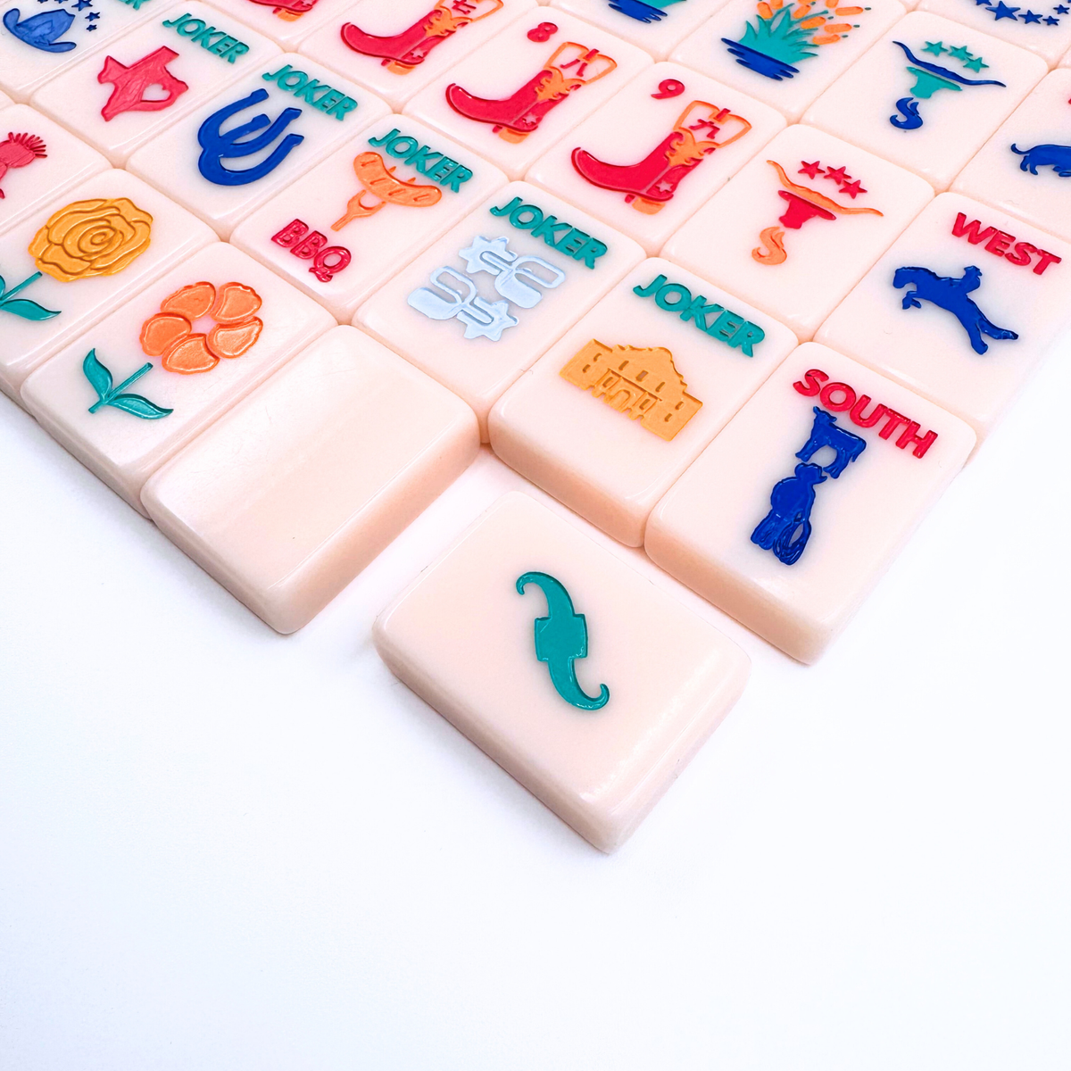 The Texas Mahjong Tiles