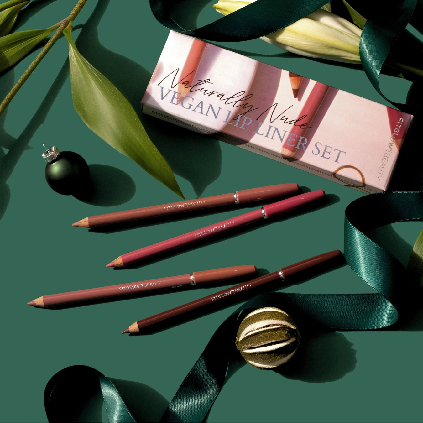 Naturally Nude Vegan Lip Liner Set