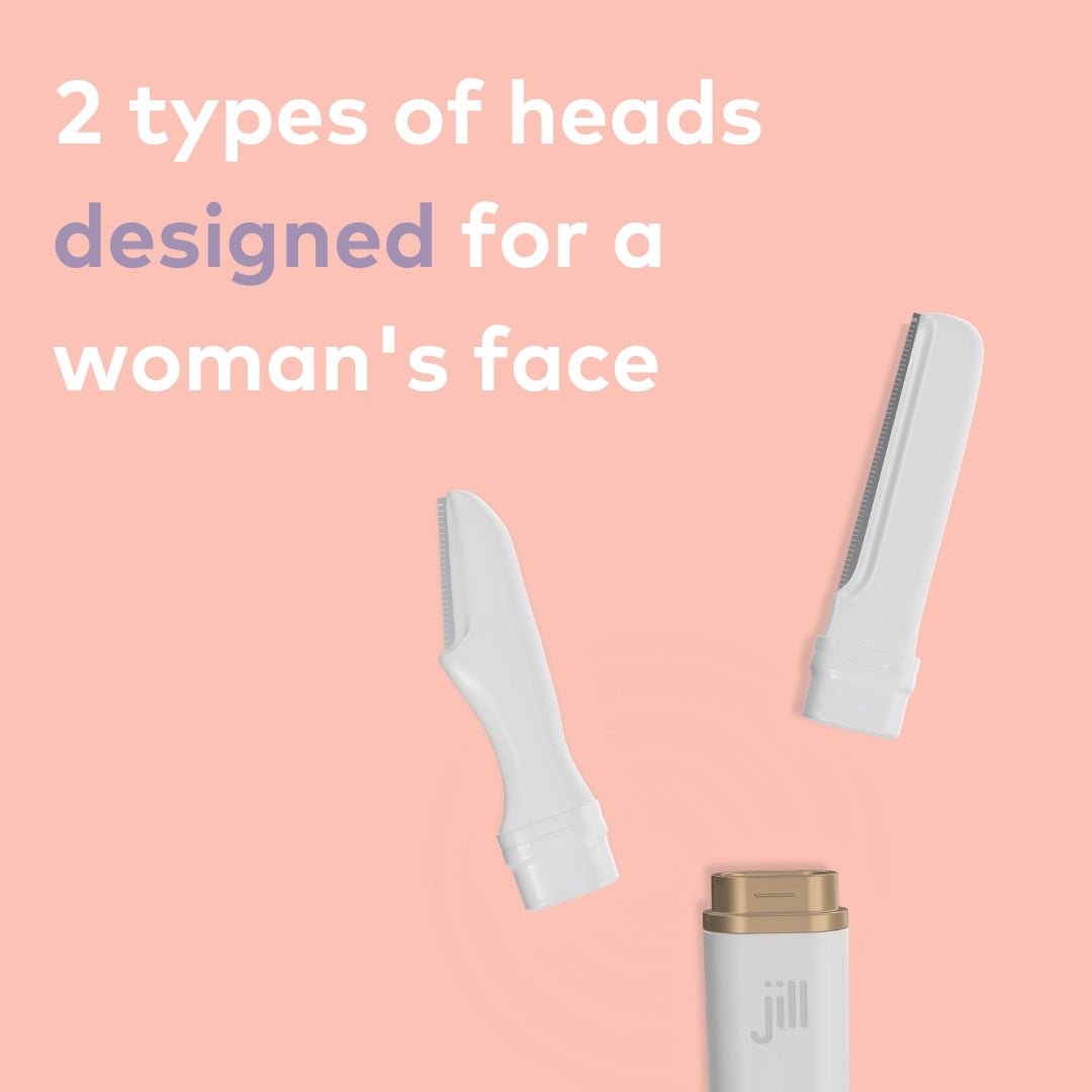 Facial Razor for Women - Shave, Exfoliate, Defuzz, Dermaplane