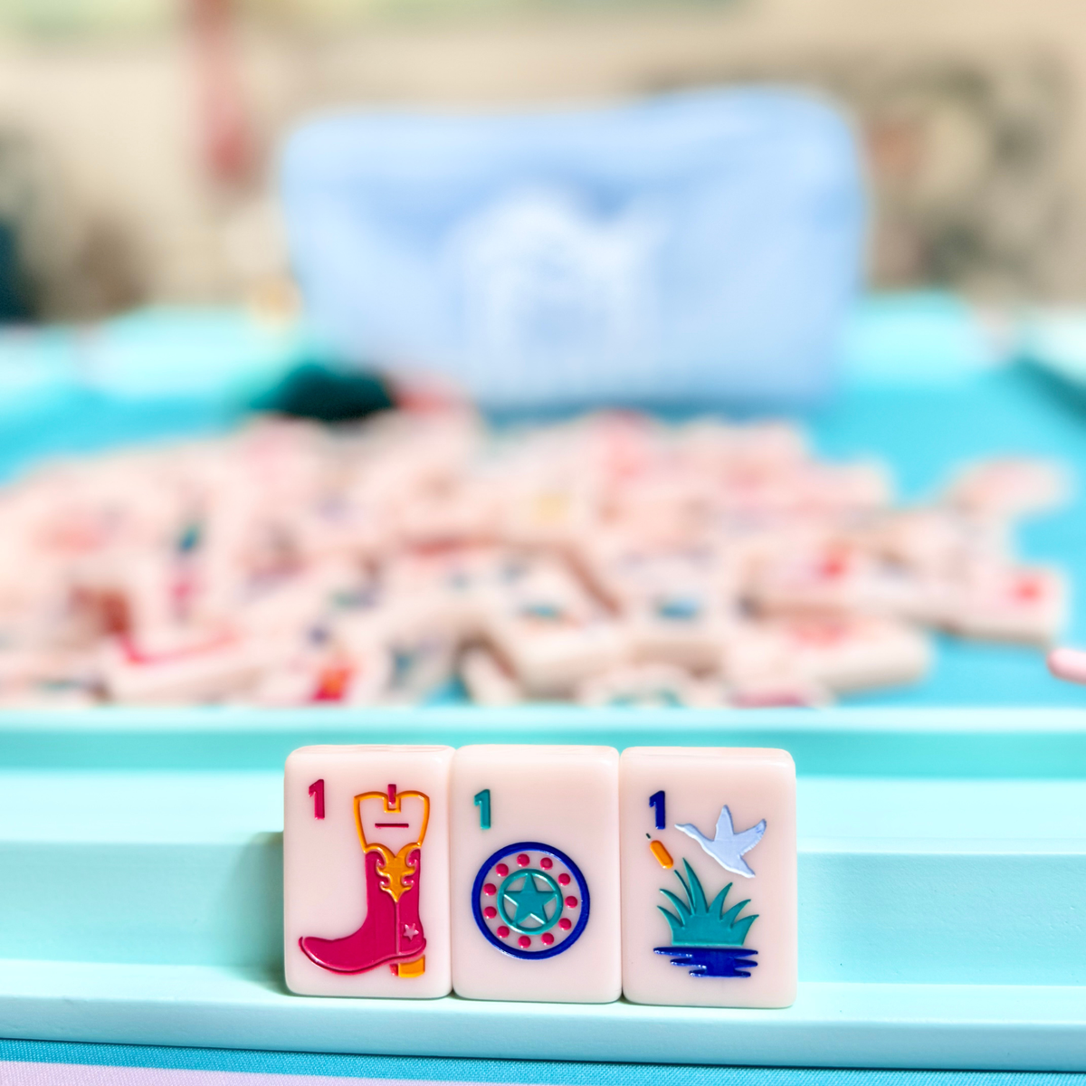The Texas Mahjong Tiles