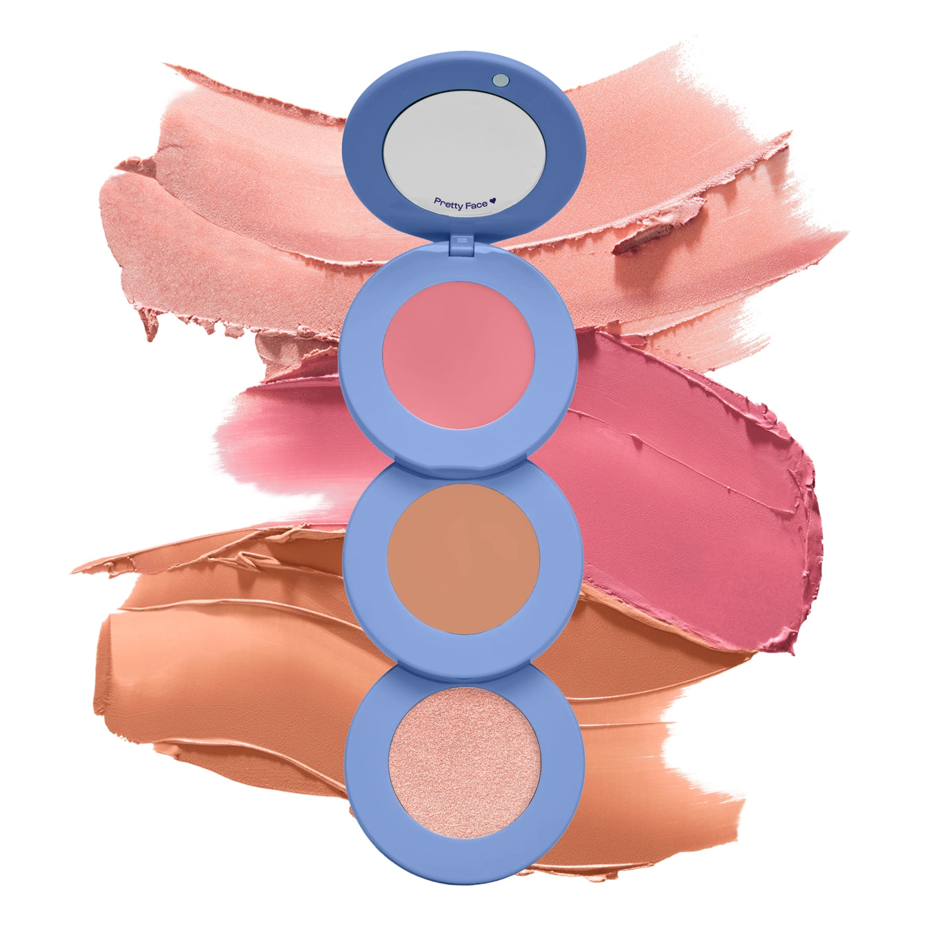 Stack the Odds Cream Blush, Bronzer and Highlighter Compact