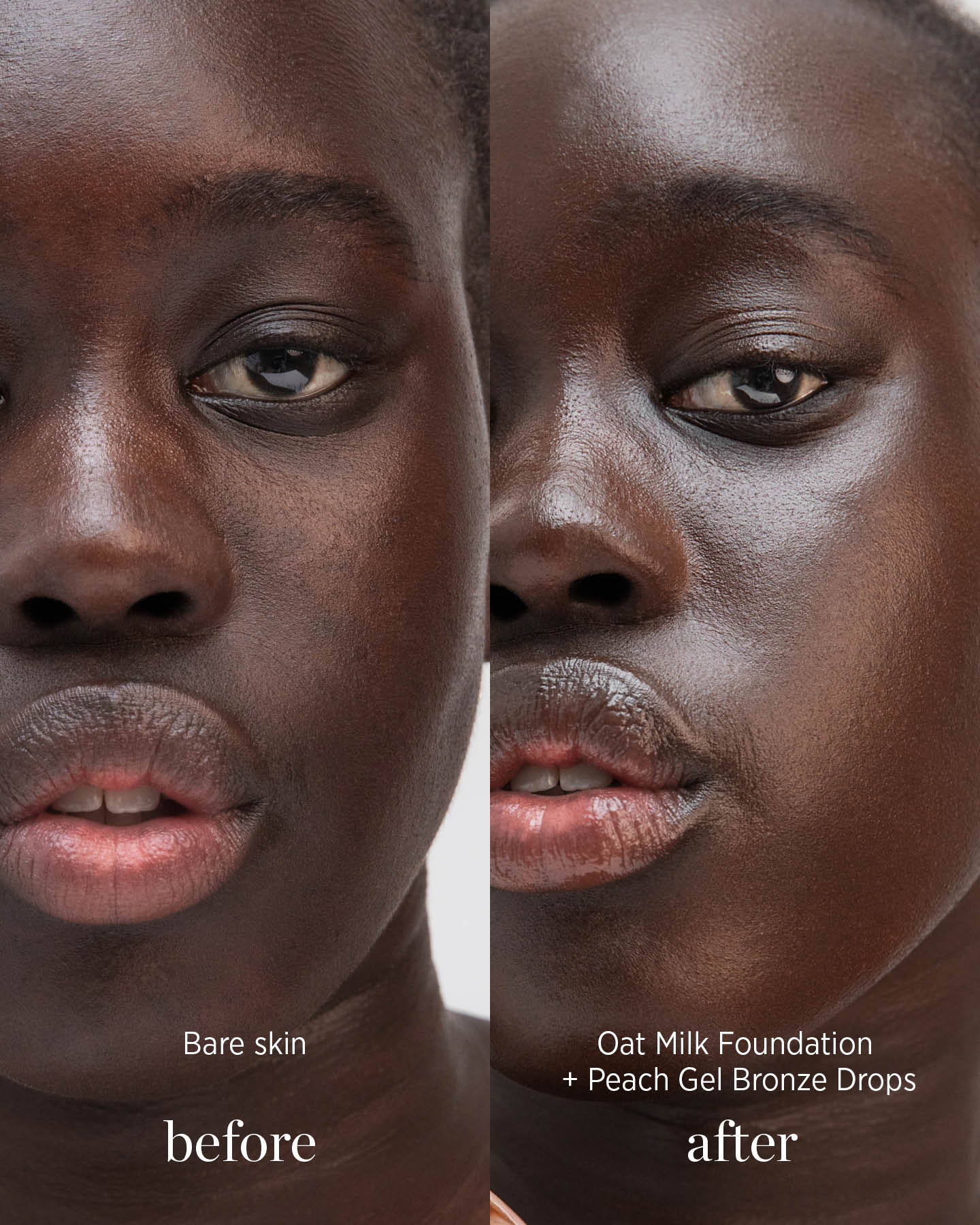 Peach Gel Bronze Drops