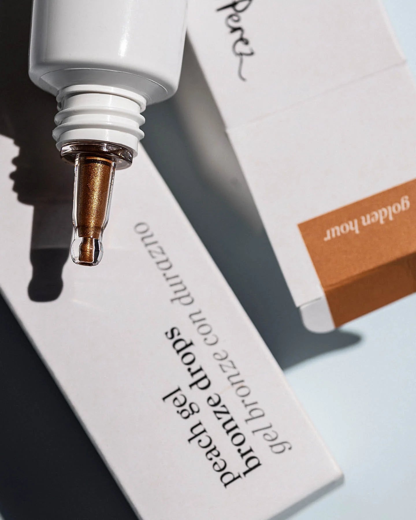 Peach Gel Bronze Drops