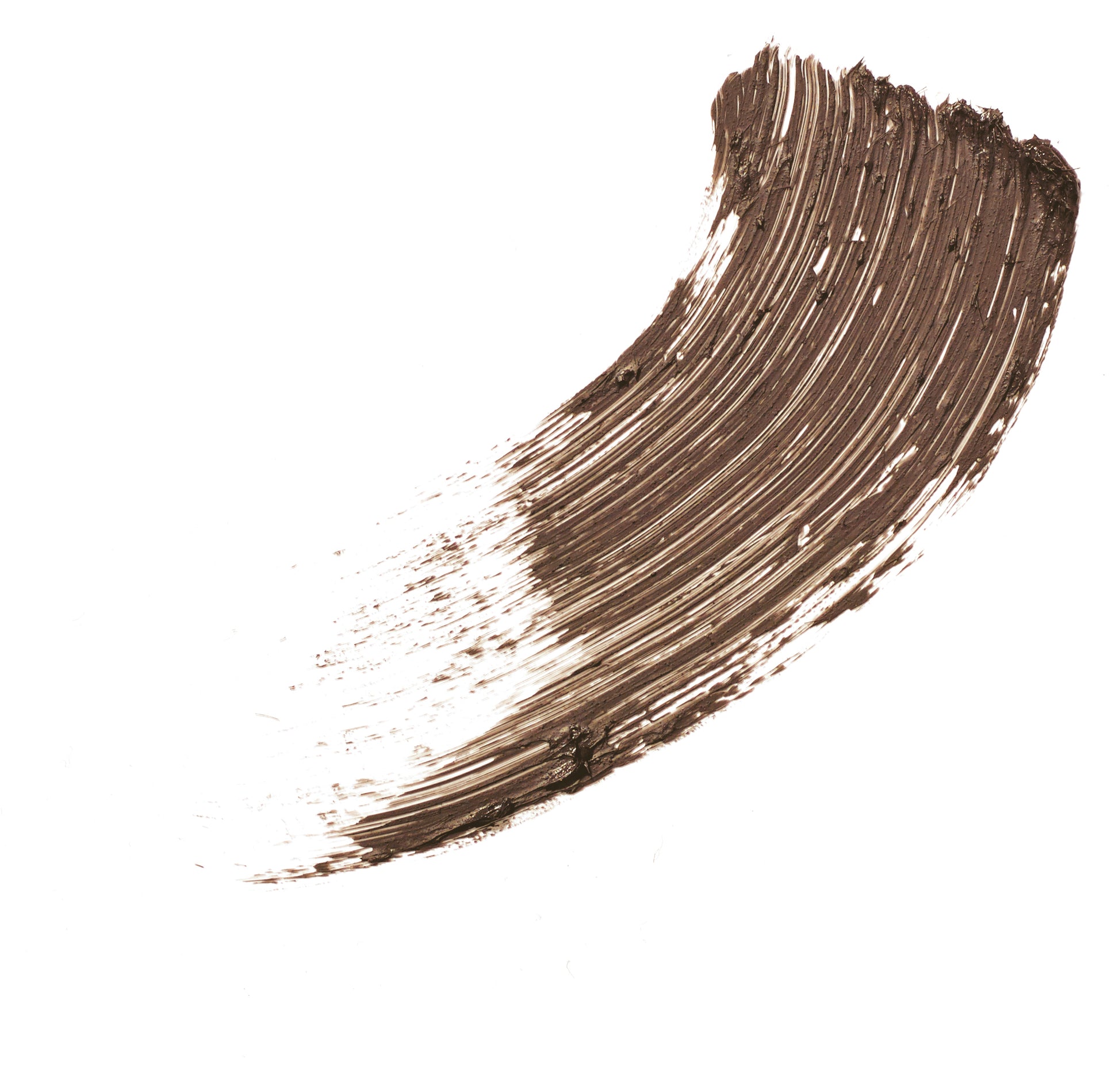 Longest Lash Thickening and Lengthening Mascara smear showcasing texture, emphasizing dramatic length and thickness with conditioning benefits for lashes.
