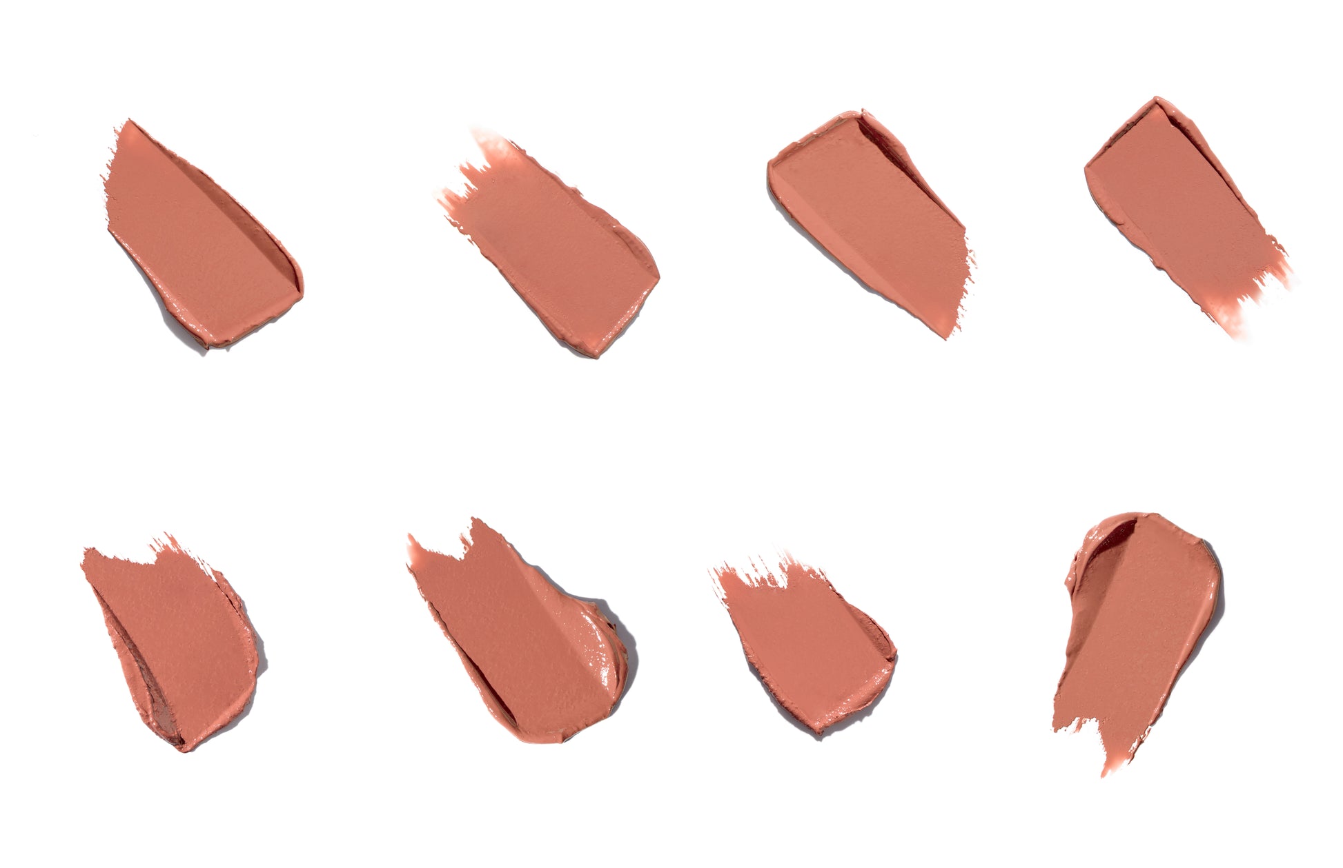 ColorLuxe Hydrating Cream Lipstick swatches displaying a creamy, satin finish, highlighting the luxurious texture and vibrant color of this nourishing, all-day wear lipstick.