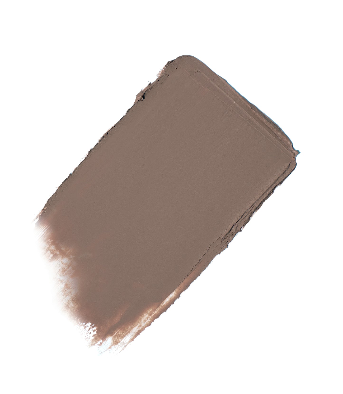 ColorLuxe Eye Shadow Stick swatch, a creamy brown-taupe shade, demonstrating its smooth, blendable texture for effortless application and long-lasting wear.
