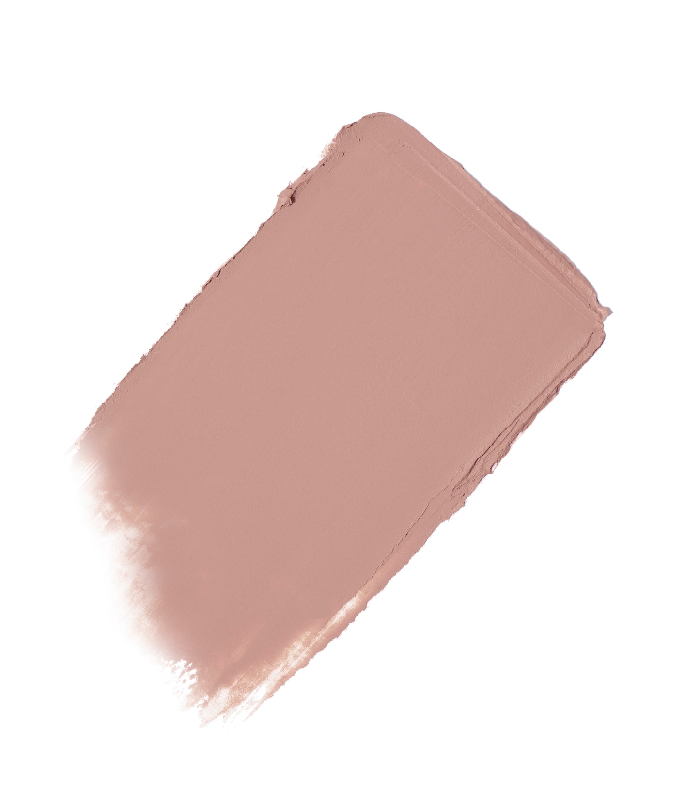 ColorLuxe Eye Shadow Stick swatch; a matte, dusty-rose smear showcasing its smooth, blendable formula for easy, brush-free application and long-lasting wear.