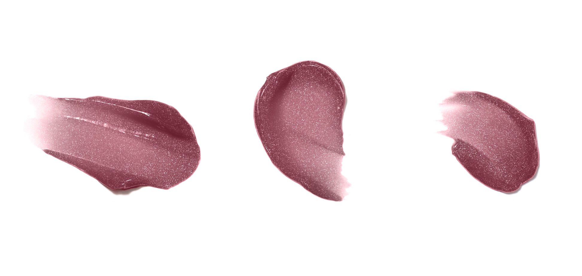 HydroPure™ Hyaluronic Acid Lip Gloss swatches showcase its high-shine, non-sticky formula, designed to hydrate and plump lips for a luscious look.