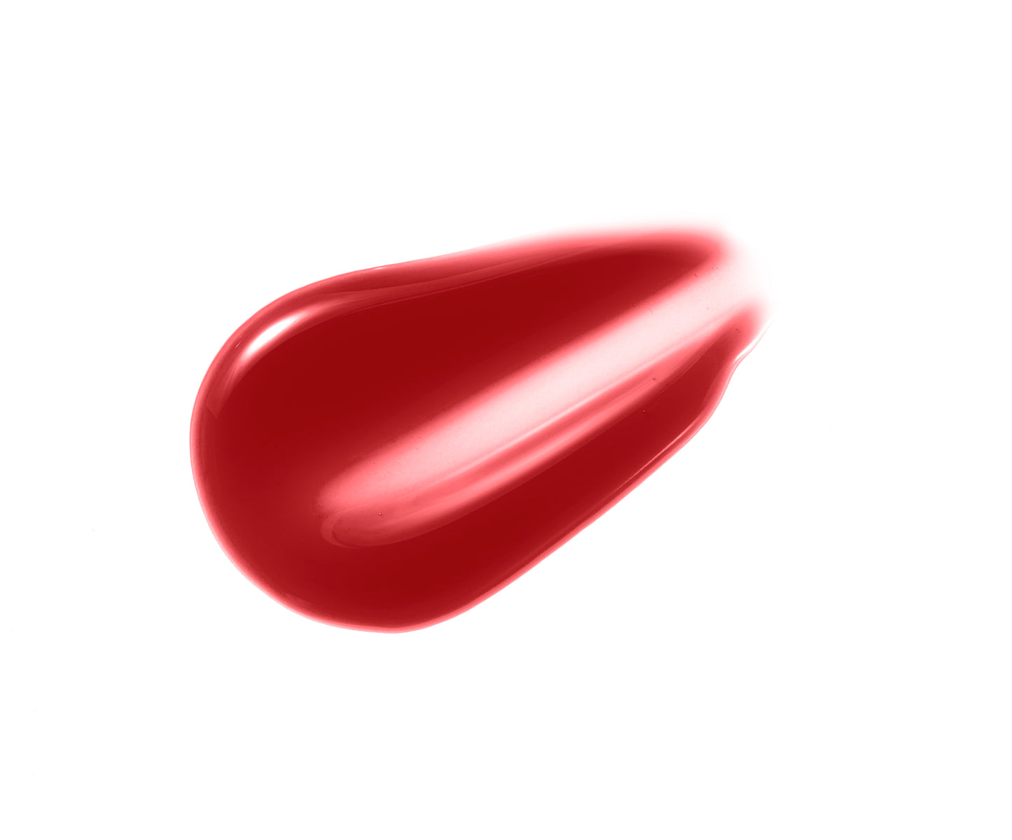 ColorLuxe High Impact Lip Glaze smear showcasing its glossy, high-pigmentation finish, embodying Beauty Shop Bellaire's commitment to bold, sustainable beauty products.