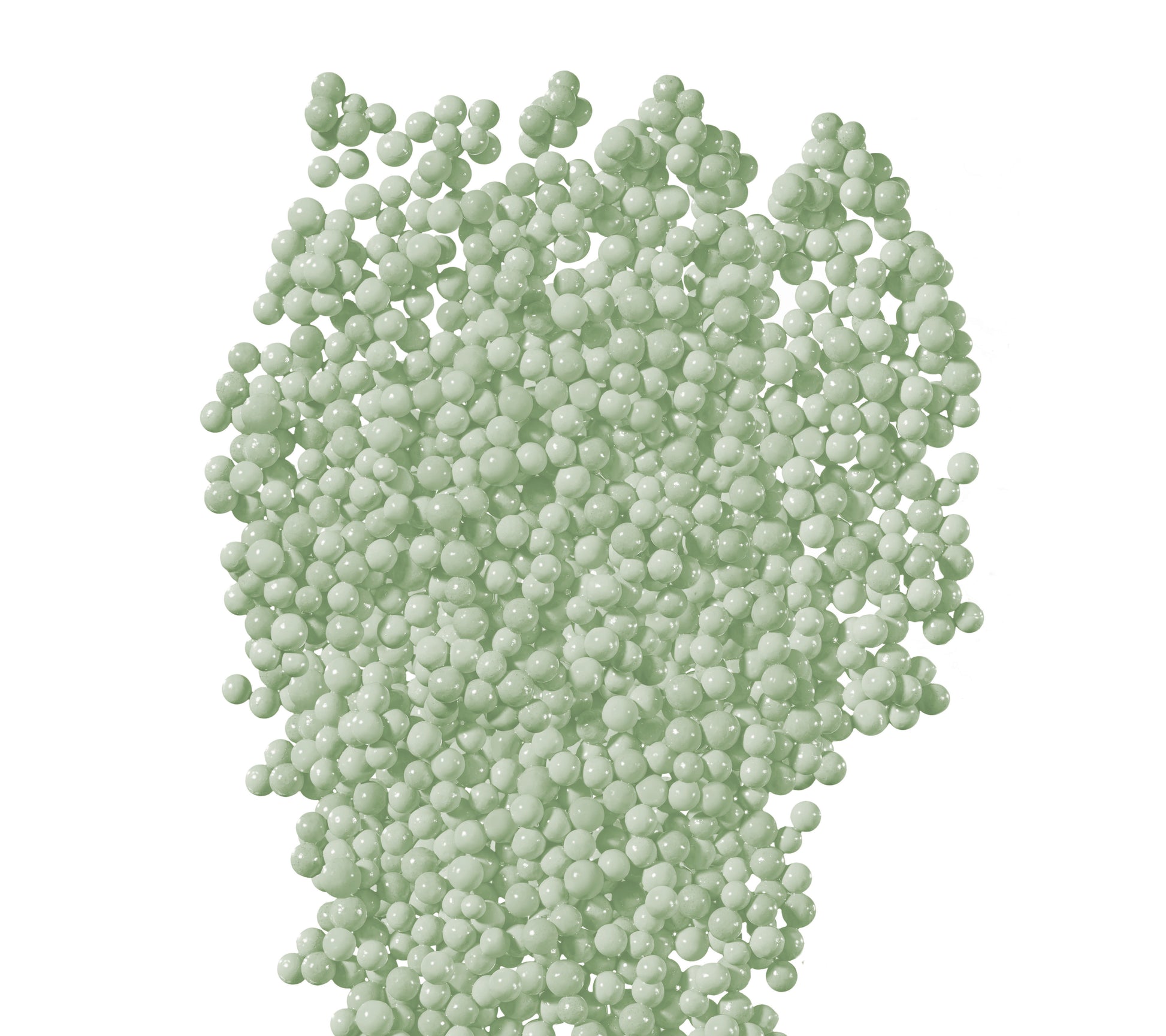 HydroPure™ Color Correcting Serum visualized as micro-beads; offers skincare benefits with Hyaluronic Acid and CoQ10 for hydration and tone correction.