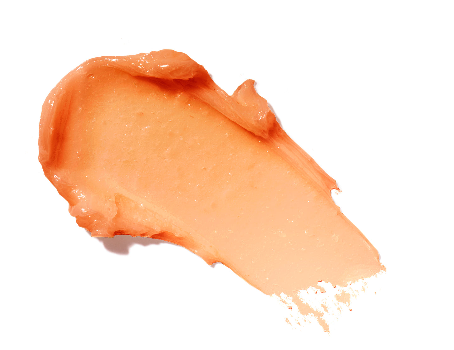 Just Kissed® Lip and Cheek Stain swipe, showcasing its creamy, buildable texture with nourishing oils for a personalized, pH-reactive shade on lips and cheeks.