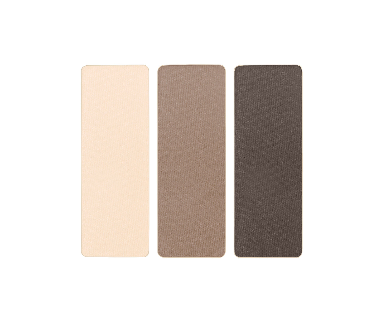 PurePressed® Eye Shadow Triple featuring three matte shades for versatile eye looks, crafted with talc-free, vegan formula in a refillable compact by Beauty Shop Bellaire.