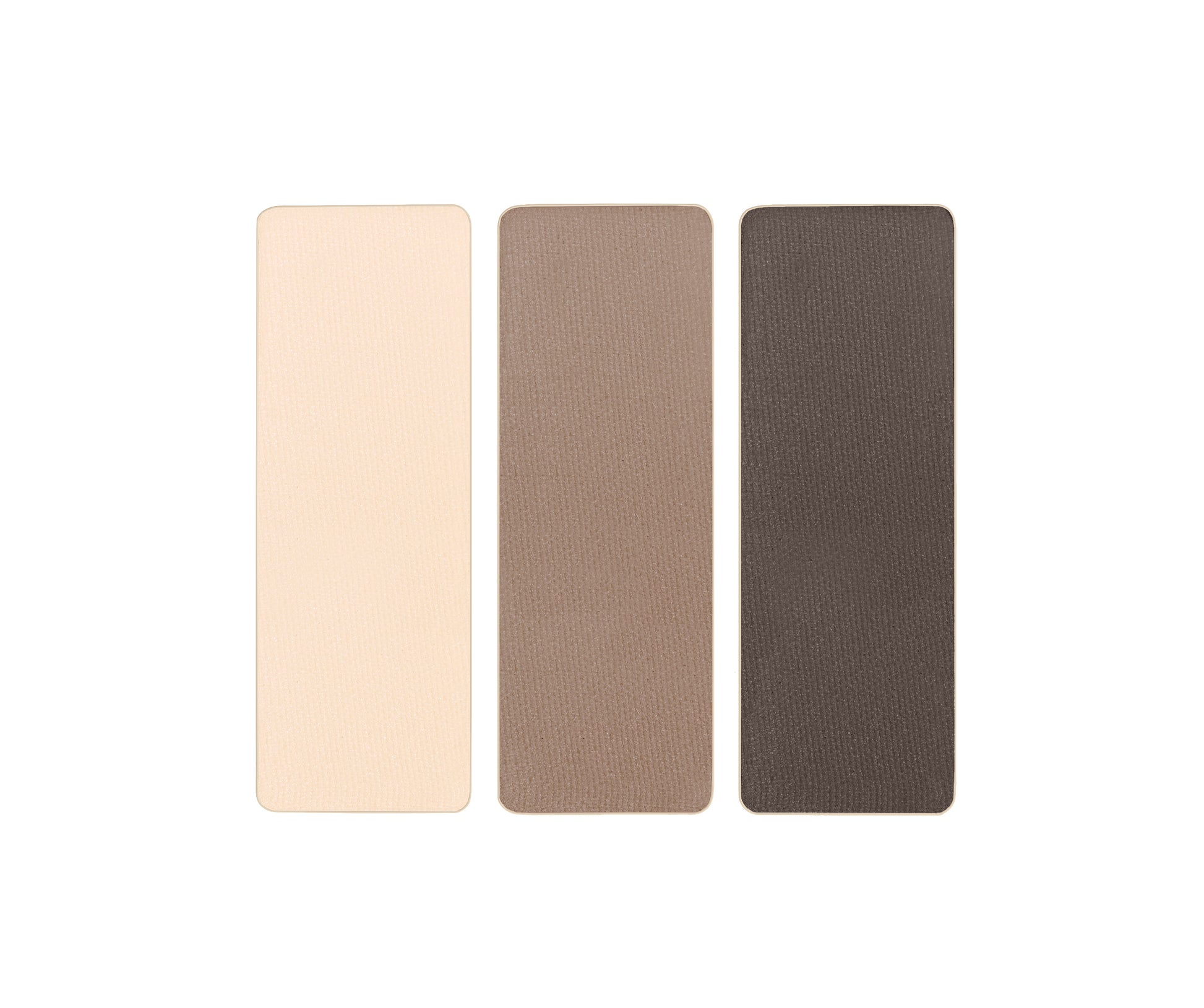 PurePressed® Eye Shadow Triple featuring three matte shades for versatile eye looks, crafted with talc-free, vegan formula in a refillable compact by Beauty Shop Bellaire.