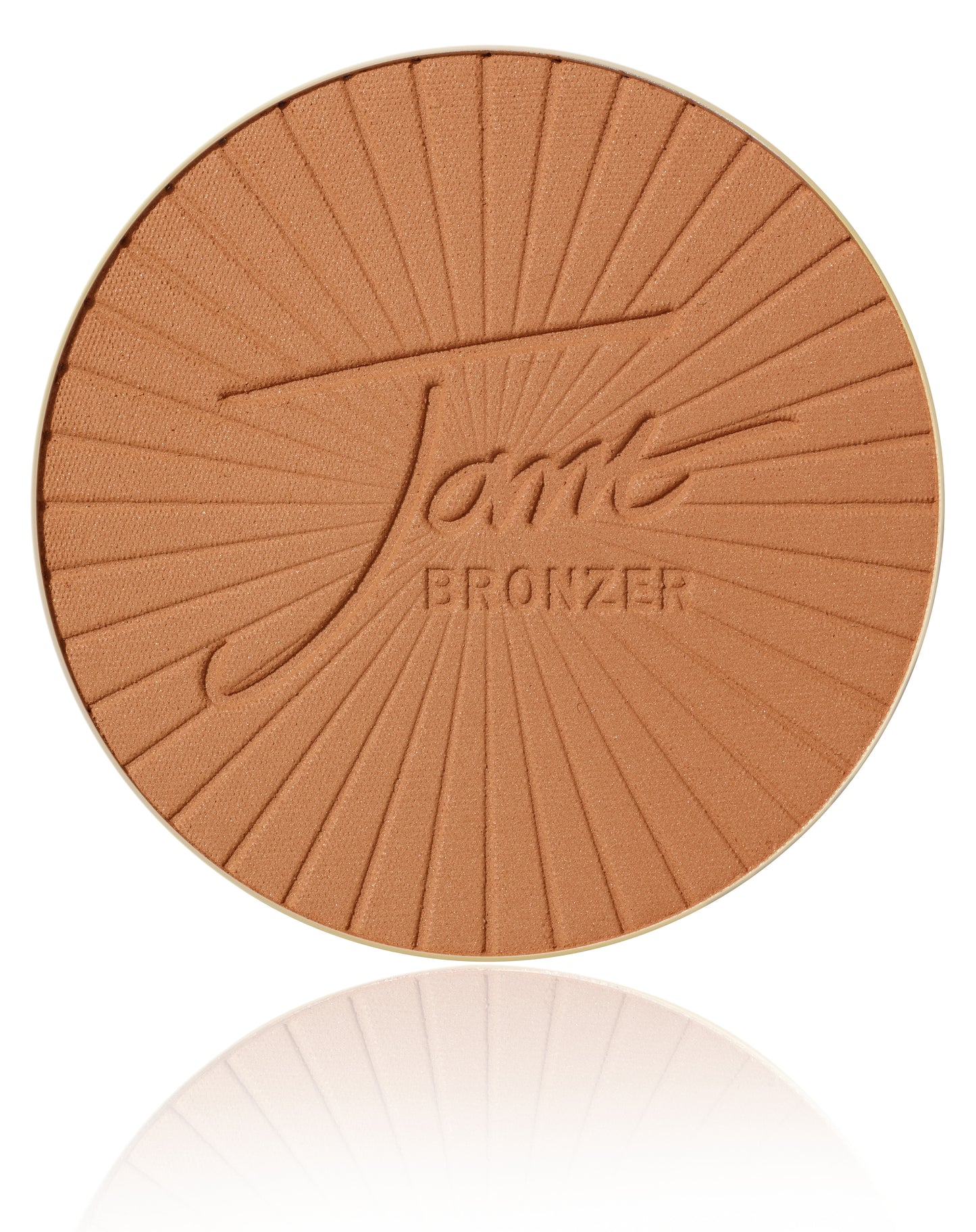 PureBronze™ Matte Bronzer Powder Refill in compact, showcasing Tarte Bronzer logo and sunburst design for a natural, sun-kissed finish.