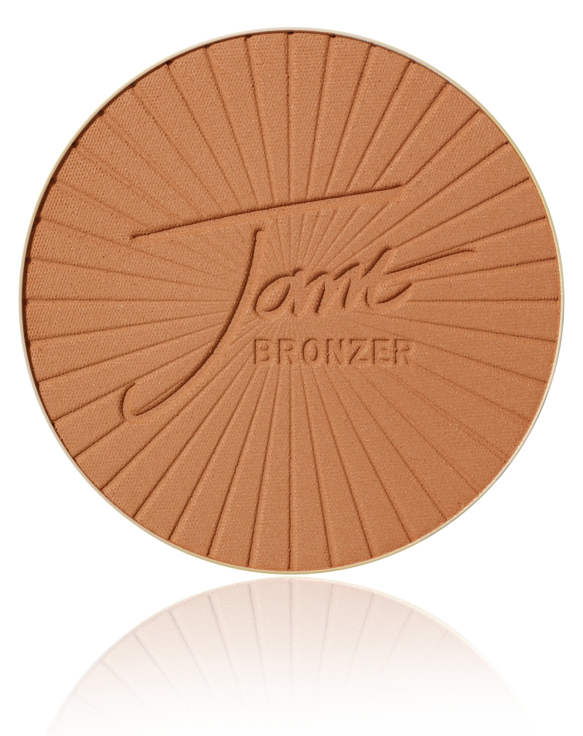 PureBronze™ Matte Bronzer Powder Refill in compact, showcasing Tarte Bronzer logo and sunburst design for a natural, sun-kissed finish.
