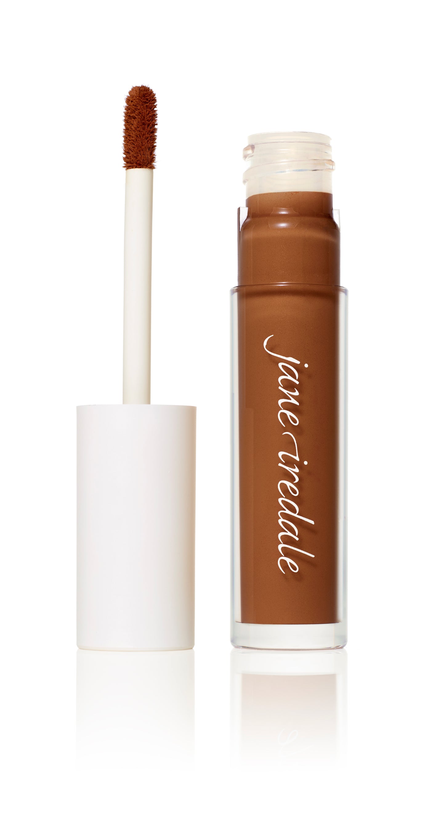 PureMatch™ Liquid Concealer with doe-foot applicator in a clear tube, offering seamless, buildable coverage for a natural finish.