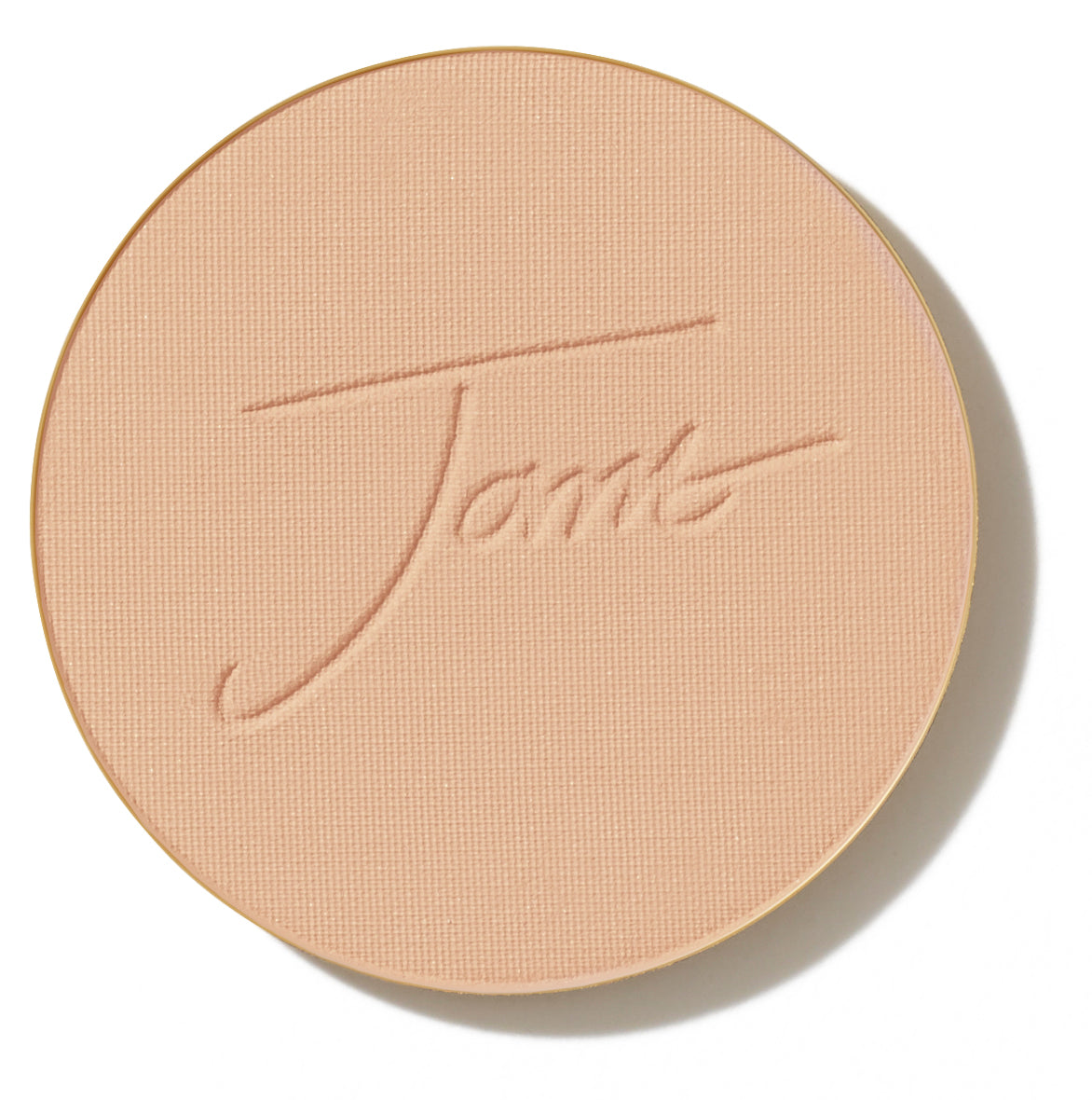 Tarte's Beyond Matte® HD Matifying Powder Refill, featuring Tarte embossed on the beige surface, designed to absorb oil and provide a smooth, matte finish.